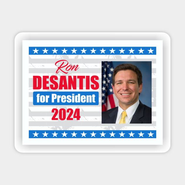 Ron Desantis for President 2024 Desantis 2024 Sticker TeePublic